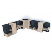 ANSAMBLU BIROU BOB SI DRESSING DSO / DECOR 8509